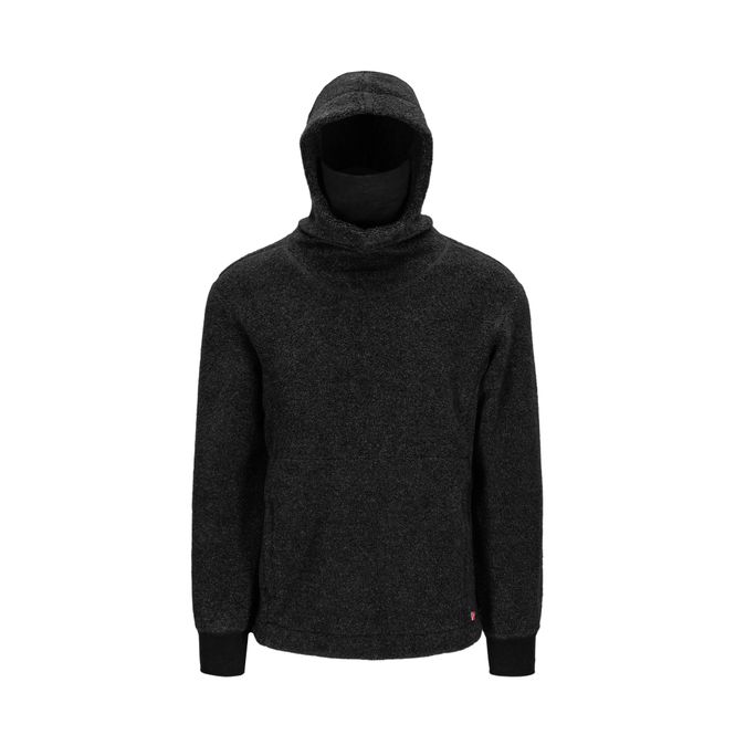 Hovedbilde Reborn Terry Pullover U Dark Grey Melange
