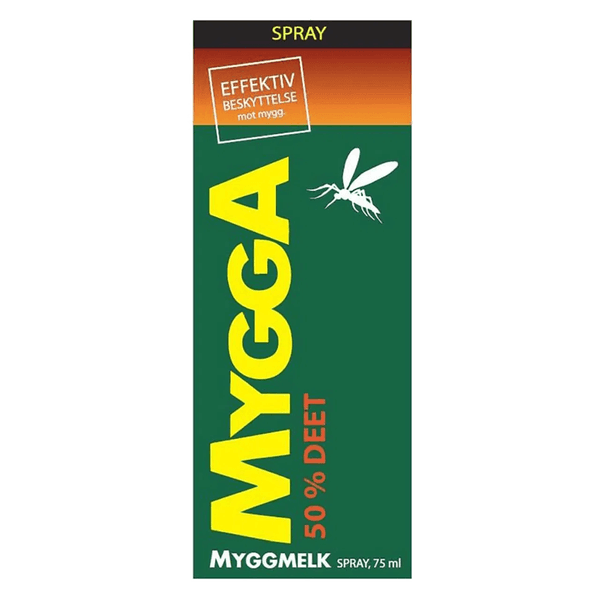 Hovedbilde MyggA Myggmelk Spray mot Mygg 75ml 50% ...