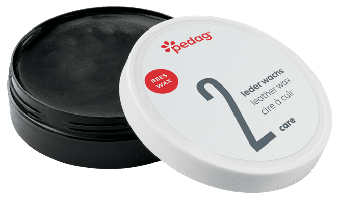 Hovedbilde Skopleie Lærvoks m/ Beeswax Sort 100 ml